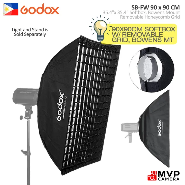 Godox Softbox Octagonal de 37 con Montura Bowens y Honeycomb Grid par Godox Softbox Octagonal de 37 con Montura Bowens y Honeycomb Grid par