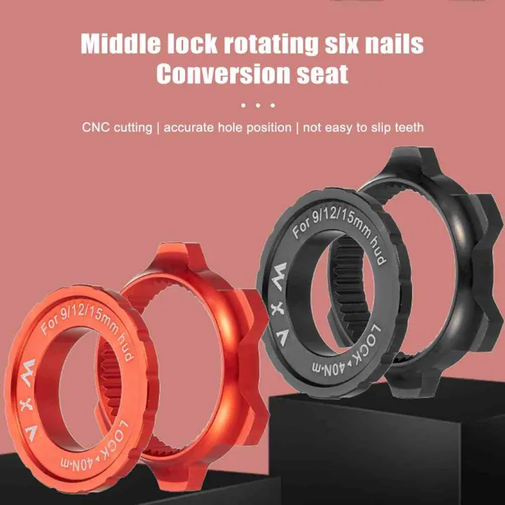 Center Lock Rotor To 6-Hole Adapter MTB Bike Conversion Brake Disc ...
