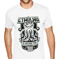 Birthday Cthulhu Is Calling You Shirt Men Gothic Style Anime Tshirt Premium Cotton Gothic Style T-Shirts Drop Shipping