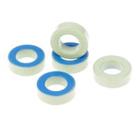 24mmX14mm x 8mm T94-52 Iron Ferrite Toroid Cores Blue Green Ring For Inductors Iron powder Core Blue Green Ring Electrical Circuitry Parts