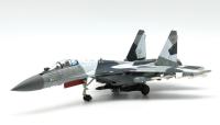 SU-35ซุปเปอร์ฟแรงเกอร์1/100ชุดโมเดลเครื่องบินก่อสร้างเครื่องบิน