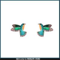 Kate Spade Lovely Fashion Bird Scenic Route Hummingbird Stud Earrings Women Fashion Jewellery Birthday Gift