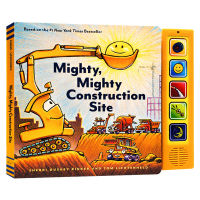 Great! The original English picture book of the car on the construction site is mighty construction Si