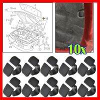 10Pcs Bonnet Sound Heat Deadening Insulation Pad Clip For Audi A2 A3 A4 A6 A8 Q7 Cabriolet Quattro VW Bora Caddy Eos Golf Plus