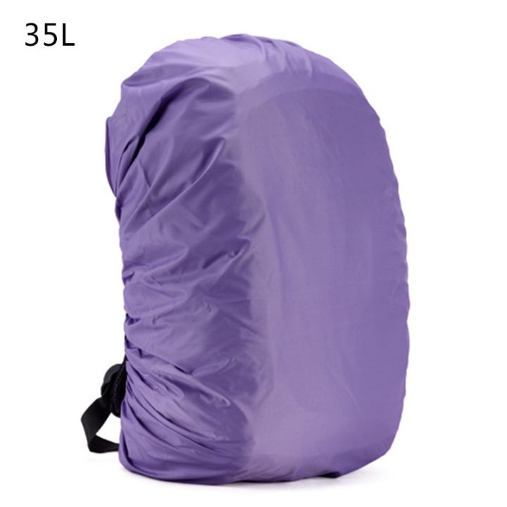 กระเป๋าเป้สะพายหลัง35-80l-กระเป๋าเป้ที่บังฝนกระเป๋าปีนหน้าผากันน้ำแบบพกพาสำหรับเดินป่าตั้งแคมป์ปั่นจักรยาน