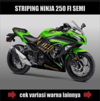 DECAL STRIPING VARIASI STICKER NINJA 250 FI SE / NINJA FI 250RR