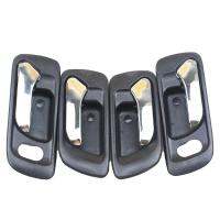 №☢℗ LARBLL 4Pcs/lot Chrome Black Car Auto Inner Interior Door Handle For HONDA Accord 1998-2002