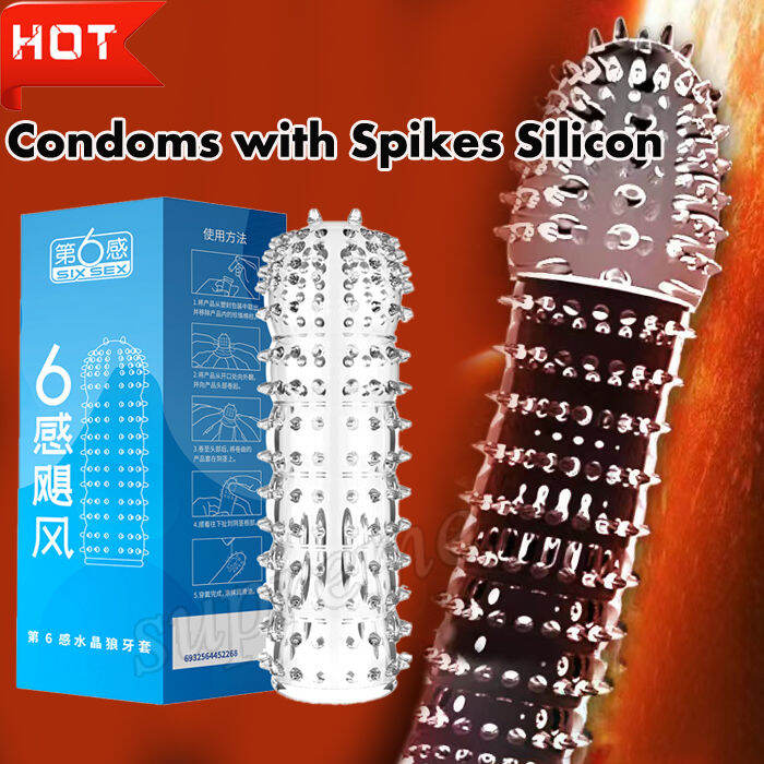 Condoms With Spikes Silicon Asian Fit Spike Condom Sex Or Condums For Men Sex Lazada Ph