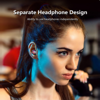 9D TWS Bluetooth Earphones Charging Box Wireless Headphone Stereo Sports Waterproof Earbuds Headsets With Microphone