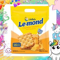 ?? Julies Le-mond Cheddar Cheese Puff Sandwich จูลี่ส์ เลมอน เชดดาร์ชีส พัฟ แซนด์วิช ถุงหิ้ว 288 กรัม