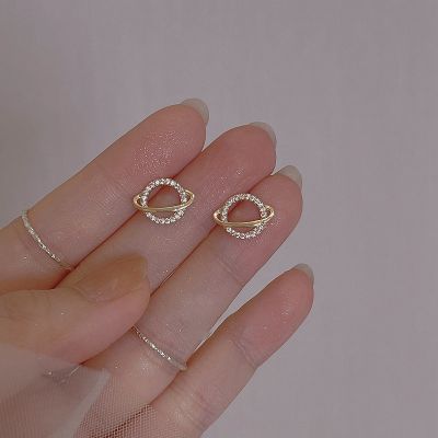[COD] 925 silver needle minimalist star earrings womens high-end sense niche design temperament 2022 new