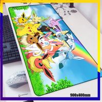 ◊△❏ เกมมิ่งขนาดใหญ่ Laptop Player Carpet Pokemon Pad บนโต๊ะเกม Pad ข้อมูล กบเมาส์ Pad แป้นพิมพ์