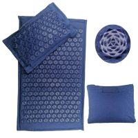 Acupuncture Massage Shakti Spike Massage Pad Massage Needle Cushion Yoga Mat Fitness Acupressure Mat Back Massager Pillow Set