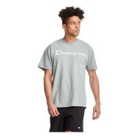 CHAMPION MEN - US เสื้อยืดแขนสั้นผู้ชาย-ไซส์ยุโรป CLASSIC GARMENT DYE TEE  T6053 586373-AMXG