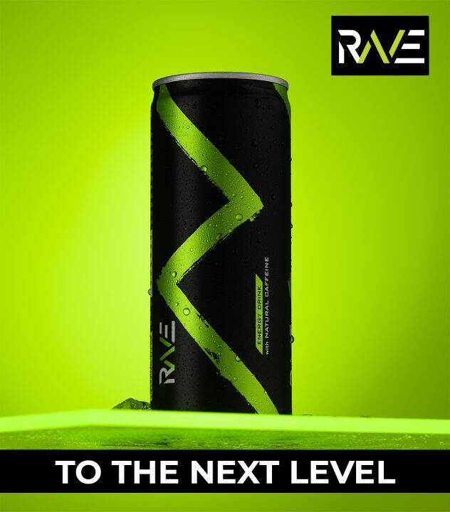 RAVE Energy Drink Peppermint flavor x6 กระป๋อง | Lazada.co.th