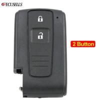 【✲High Quality✲】 xian9 ปลอกหุ้มซองใส่กุญแจรถรีโมท2ปุ่มสำหรับ Toyota Prius 2004 2005 2006 2007 2008 2009ไม่มีใบมีดโคโรลล่าแคมรี