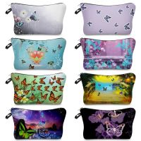 【jw】☽  Storage New Print Womens Toiletry Student Fashion School Teacher Makeup Outdoor