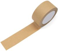 ♨ஐ Recyclable Brown Paper SealingPacking Tape Self Adhesive Gummed Kraft Tape Environmental Protection Adhesive Tape Cowhide Tape