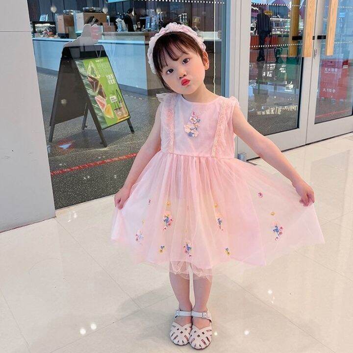 girls-dress-in-2023-the-new-childrens-wear-gauze-summer-female-baby-sleeveless-breathable-embroidery-princess-of-girls