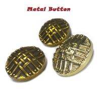 Retro Knit Pattern Metal Buttons Round Diy Crafts Supplies For Clothing Decorative Coats Jacket Garments Sewing Needlework 10pcs