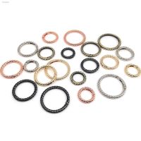 ✹◈ High Quality Twist Spring O Ring Openable Leather Bag Handbag Belt Strap Buckle Connect Key Dog Chain Snap Clasp Hook Carabiner