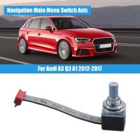 1 PCS Car Multimedia MMI Setting Navigation Main Menu Switch Axis Replacement Parts for Audi A3 Q3 A1 2012-2017