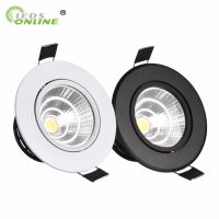 Silver White Black LED Spot Encastrable it Downlight Dimmable 3W 5W 7W 10W Recessed lighting Safety Healthy for home