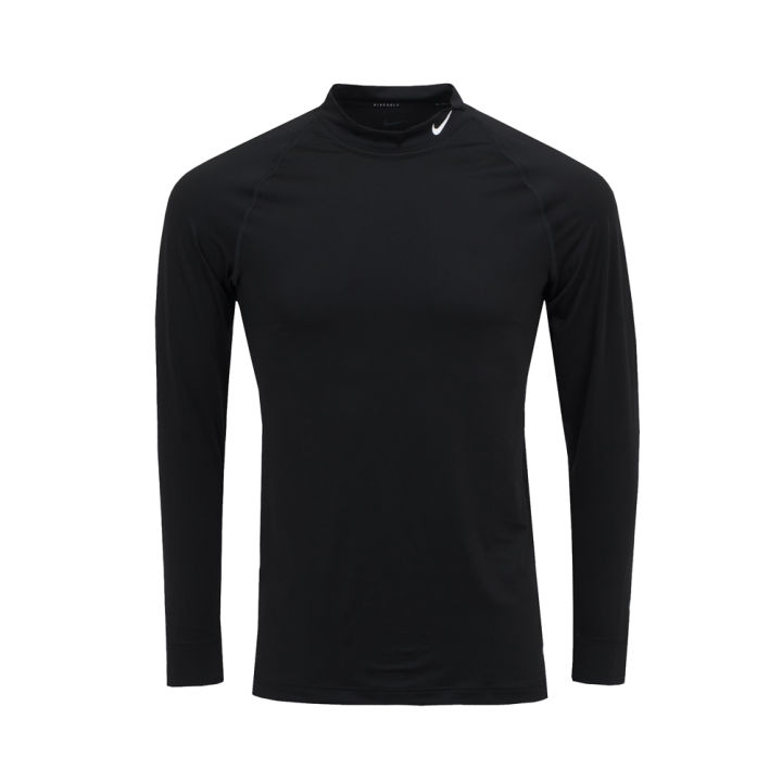 เสื้อกอล์ฟแขนยาวกันแดด-nike-dri-fit-uv-vapor-mens-long-sleeve-golf-top-cu9803-010