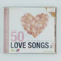 [00607] Karaoke The Best 50 Love Songs Vol.1 (CD)(USED) ซีดี ดีวีดี สื่อบันเทิงหนังและเพลง มือสอง !!