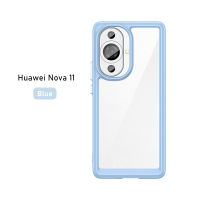 เคสอะคริลิคใสกันกระแทกสำหรับ Huawei Nova 11,10 11i 9 Pro เคสครอบโทรศัพท์แข็ง