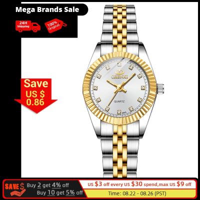 （A Decent035）CHENXI Women Amp; Silver ClassicWatch FemaleClock LuxuryWatches LadiesWristwatch