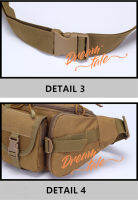 Dreamtale Men Fashion Battlegrounds Tactical Multipocket Waist Bag Waist Pouch MFS038