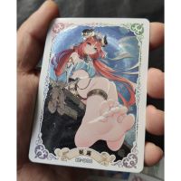 9Pcs/Set Genshin ACG Flash Card Yae Miko Beelzebul Shenhe Nilou Sucrose Game Anime Collection Cards Gift Toys