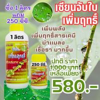 [พร้อมส่ง] เซียนจับใบ ขนาด 1ลิตร แถมขนาด 250ซีซี. เพิ่มฤทธิ์ เพิ่มพลังสาร สารจับใบ ใช้ได้กับพืชทุกชนิด