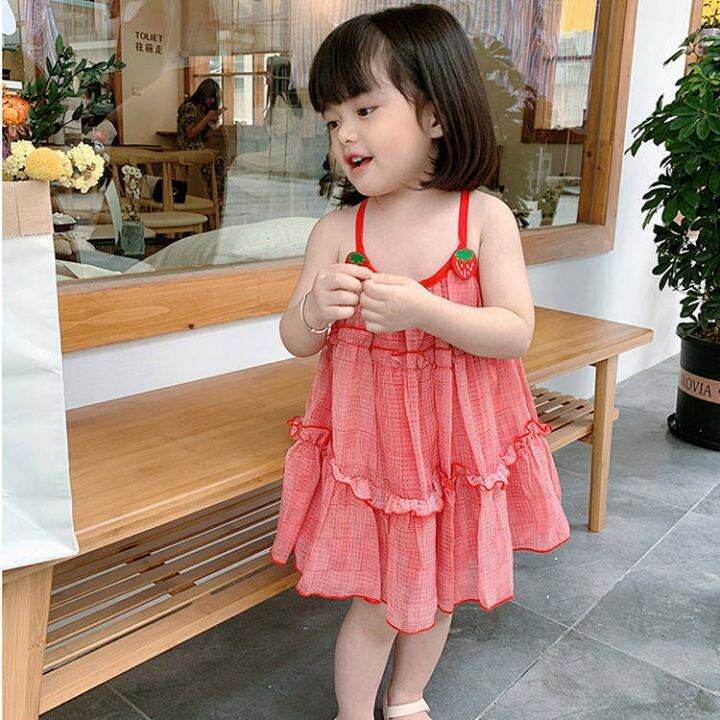 girls-dress-summer-baby-girls-western-style-internet-celebrity-princess-dress-popular-korean-style-sweet-chiffon-childrens-braces-skirt-ajz2