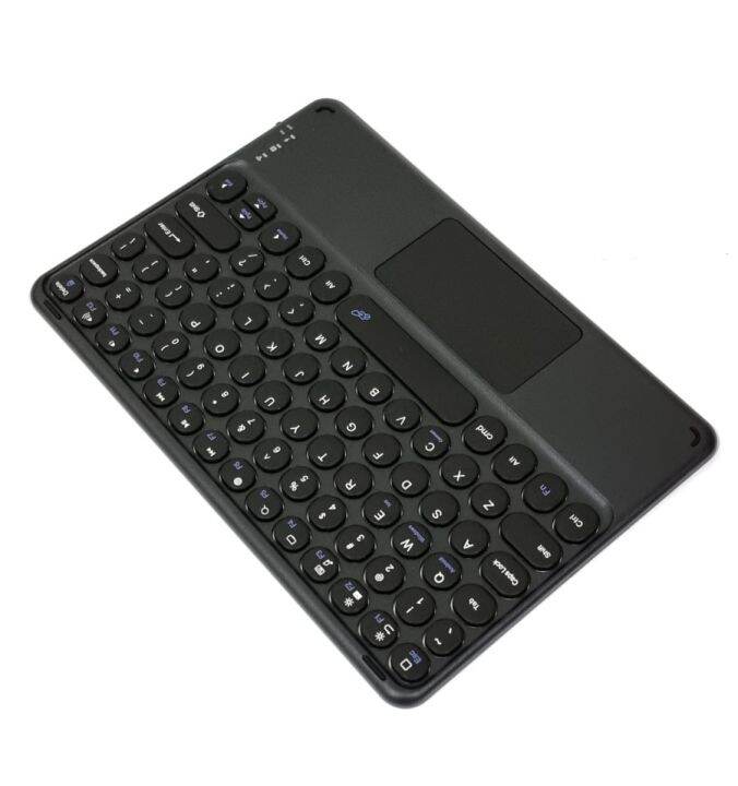 Keyboard Bluetooth Trackpad Mini Slim Wireless Keyboard Touchpad