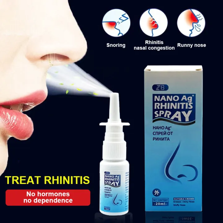 【Manila Ready Stock】20ml Nasal Spray for Allergic Rhinitis Therapy ...