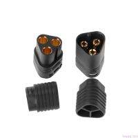 2019 1 Pair MT60 3.5mm 3 Pole Bullet Connector Plug Male amp; Female For RC ESC to Motor