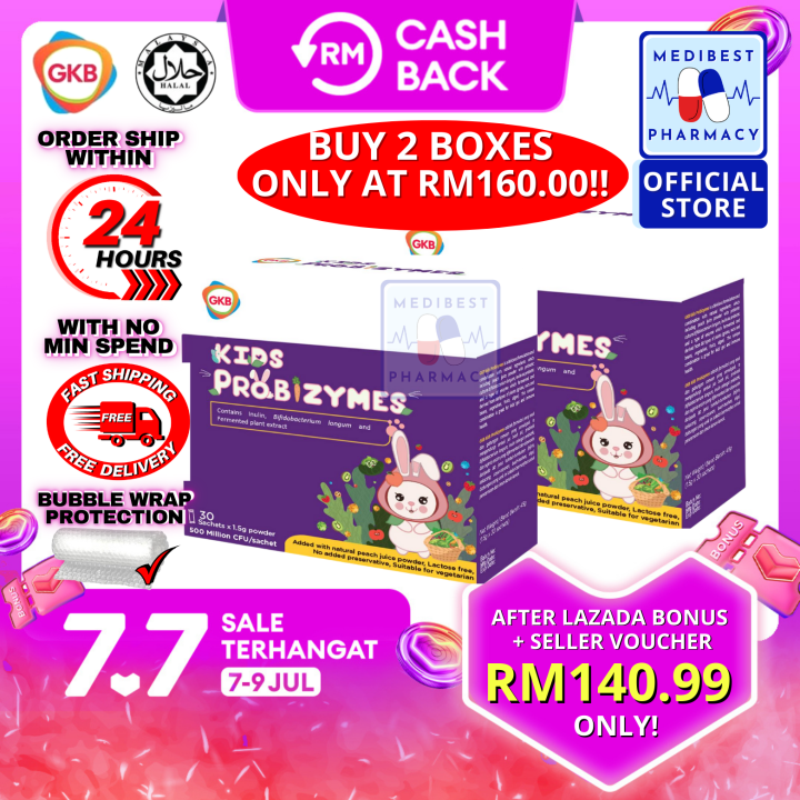 GKB Kids Probizymes 30'S / 2x30'S | Lazada