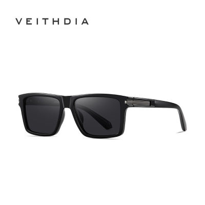 VEITHDIA แว่นตากันแดดโพลาไรซ์แฟชั่นใหม่แว่นกันแดดสีสดใสลำลองน้ำหนักเบาเป็นพิเศษ TR90ผู้ชายกลางแจ้ง UV แว่นตากันแดดทนทาน TR7554