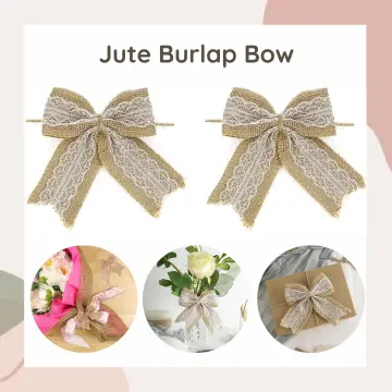 Jute Pre-Tied Bows  Shop