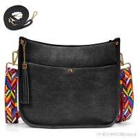 hot【DT】✿  Crossbody for Vegan Leather Shoulder Cross-body Purse with Tassel