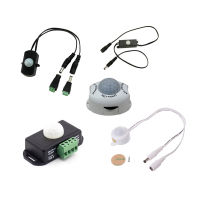 Motion Sensor สวิตช์ไฟ 12V PIR Sensor 24V 5V เครื่องตรวจจับการเคลื่อนไหวจับเวลาอินฟราเรดอัตโนมัติสวิตช์เปิดปิดสวิตช์ไฟกลางแจ้ง