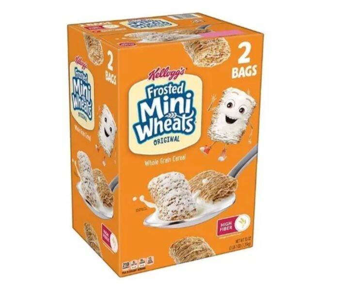 Kellogg's Frosted Mini Wheats Original Cereal 1.55kg 