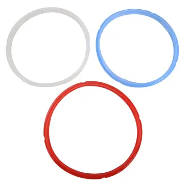 3 Pack Sealing Rings for Ninja Foodi 8 Quart Silicone Gasket Accessories  Rubber Sealer Replacement for Air Fryer