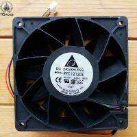 พัดลม PFC1212DE เย็น120มม. 12V 4.8A 12ซม. 120มม. สำหรับ Bitcoin GPU Miner GPU เคสป้องกันการขุด S9 ETH Ethereum เคสแท่นขุดเจาะ