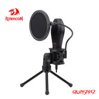 Redragon Quasar 2 Omni USB Condenser Recording Microphone Tripod For YouTube Computer Cardioid Studio Vocals Voice Over GM200