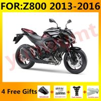 ชุดแฟริ่งรถจักรยานยนต์ใหม่สำหรับ Z800 Z ER ZR 800 ZR800 ER800 2013 2014 2015 2016ชุดตัวถังรถชุดแฟริ่งสีแดงสีดำ