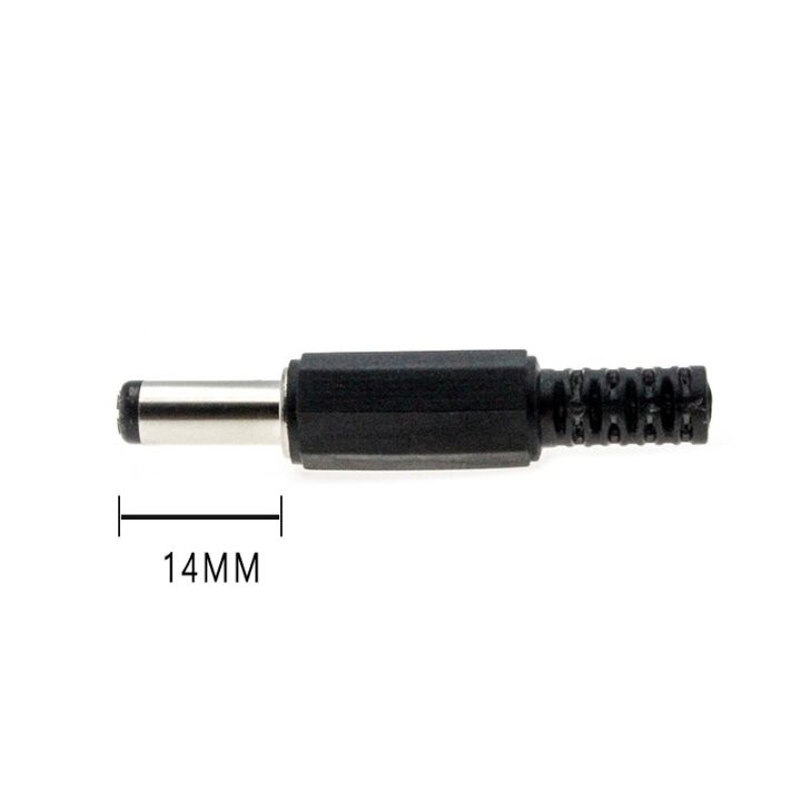 dc-14-mm-long-5-5x2-5-mm-electrical-connector-male-installation-plug-wire-charging-adapter-dc-power-plug-5-5-2-1mm-connector-wires-leads-adapters