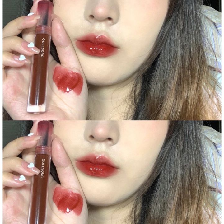 ลิปสติก-ติดทนนาน-กันน้ำ-6-สี-mirror-lip-glaze-สินค้าพร้อมส่ง